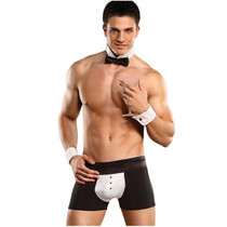 Male Power Butt-ler Costume Small Underwear