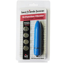 BFF Waterproof Friends w/Benefits Bullet Blue 8cm