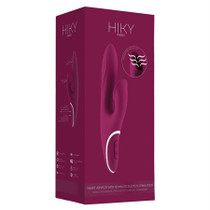 Hiky Rabbit Rechargeable Silicone Rabbit Vibrator With Advanced Suction Stimulation Purple
