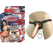 All American Whoppers 7in. Dong With Universal Harness