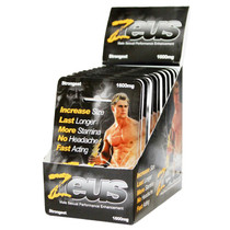 Zeus Plus Male Supplement 1-Pack Pill 25-Piece Display