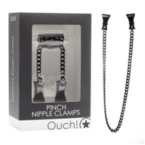 Ouch! Pinch Nipple Clamps - Black