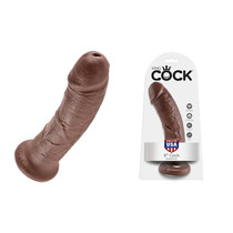 Pipedream King Cock 8 in. Cock Realistic Dildo With Suction Cup Brown