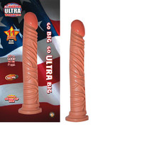 All American Ultra Whopper 11 Inch Slim Dong With Suction Cup (White)