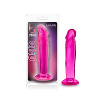 Blush B Yours Sweet n' Small 6 in. Dildo with Suction Cup Pink