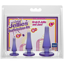 Crystal Jellies - Anal Initiation Kit Purple