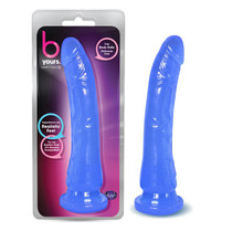 Blush B Yours Sweet 'n Hard 6 Realistic 8.5 in. Dildo with Suction Cup Blue