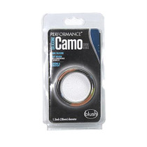 Blush Performance Silicone Camo Cock Ring Green Camouflage