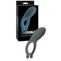 OptiMALE - Rechargeable Vibrating C-Ring Slate