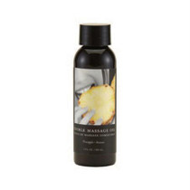 Earthly Body Edible Massage Oil Pineapple 2oz