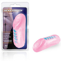 Blush M for Men Sexy Snatch Vagina Stroker Pink