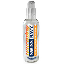 Swiss Navy Warming Water-Based Lubricant 2 oz.