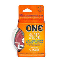 ONE Super Studs Condom 3pk
