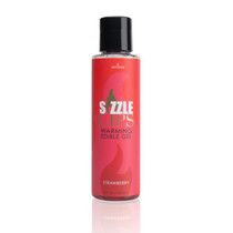 Sensuva Sizzle Lips Warming Edible Gel Strawberry 4.2 oz.