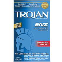 Trojan-Enz with Spermicidal Lubricant - 5507