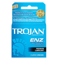 Trojan-Enz Lubricated Condoms