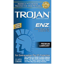 Trojan-Enz Lubricated Condoms - 5505