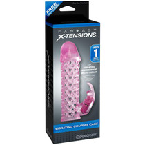 FX - Vibrating Couples Cage Pink