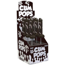 Cum Cock Pops Dark Chocolate Flavored Dp 6pcs/per