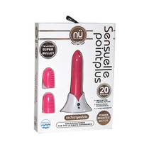 Nu Sensuelle Point Plus Bullet with Sleeves Pink