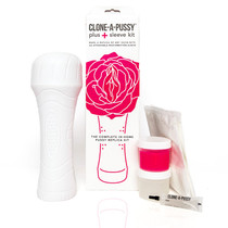 Clone-A-Pussy Plus Sleeve DIY Casting Kit Hot Pink