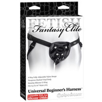Pipedream Fetish Fantasy Elite Adjustable Universal Beginner's Harness Black