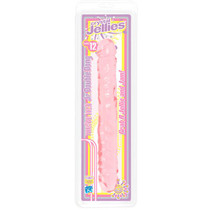 Crystal Jellies - Double Dong Jr. Pink 12in