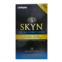 LifeStyles SKYN Extra Lubricated Condoms (12 pack)