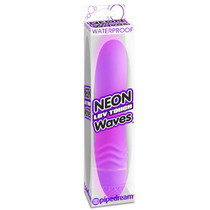Pipedream Neon Luv Touch Waves Waterproof Vibrator Purple