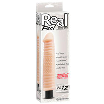 Pipedream Real Feel Lifelike Toyz No. 12 Realistic 10.5 in. Vibrating Dildo Beige
