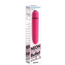 Pipedream Neon Luv Touch Bullet XL Vibrator Pink