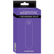 Powerbullet eSSENTIAL Rechargeable 3 in. Bullet Vibrator Purple