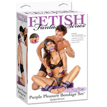 Pipedream Fetish Fantasy Series 7-Piece Purple Pleasure Bondage Set