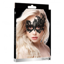 Ouch! Royal Lace Eye Mask Black