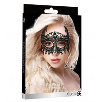 Ouch! Empress Black Lace Mask  - Black
