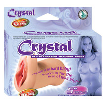 Better Than Real Skin Pussy Stroker (Crystal)