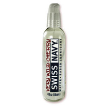 Swiss Navy Very Wild Cherry Water-Based Flavored Lubricant 4 oz.