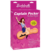 Bachelorette Party Favors Captain Pecker Inflatable Party Pecker
