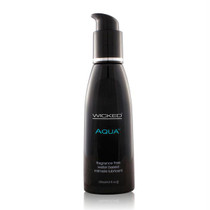 Wicked Aqua Water-Based Lubricant 4 oz.