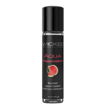 Wicked Aqua Watermelon Water-Based Lubricant 1 oz.