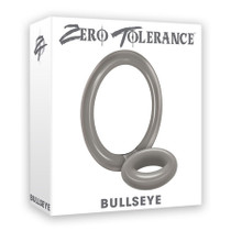Zero Tolerance Bullseye Dual Ring Cockring Smoke