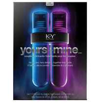K-Y Yours & Mine Couples Lubricant Set