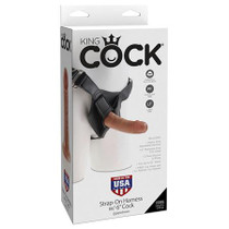 Pipedream King Cock Strap-on Harness With 6 in. Cock Tan