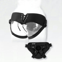 Vac-U-Lock Platinum - Corset Harness - With Plug Black