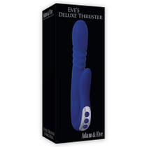 A&E Eve's Deluxe Thruster 2 Motors 9 Speeds and Functions USB Rechargeable Cord Included Silicone Waterproof