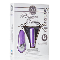 Nu Sensuelle Pleasure Panty Remote Control Bullet Purple