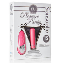 Nu Sensuelle Pleasure Panty Remote Control Bullet Pink