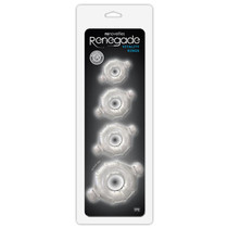Renegade Vitality Rings 4-Pack Clear