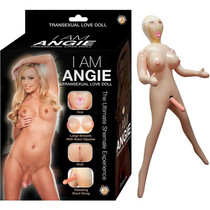 I Am Angie Transexual Love Doll With Variable Speed 7in Dong