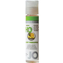 JO H2O Juicy Pineapple Flavored Water-Based Lubricant 1 oz.